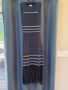 Lalavon crochet midi dress